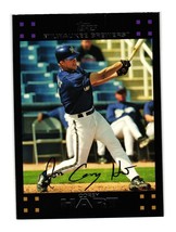2007 Topps Baseball Card Collector Corey Hart 404 Milwaukee Brewers - £2.35 GBP