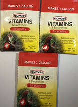 Durvet Lot Of 2 Vitamins &amp; Electrolytes for Poultry 5g Packet Dietary Su... - $87.88