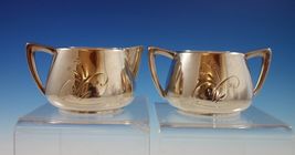 Celeste by Gorham Sterling Silver Sugar &amp; Creamer 2pc #1343 (#2331) - $429.66 CAD