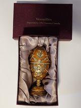 Russian Faberge Egg Pendant With Red Enamel Finish And Lines With Gems-
... - $23.90