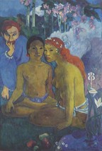 Contes Barbares (2) - Gaugin - Framed Picture - 11&quot; x 14&quot; - £25.97 GBP