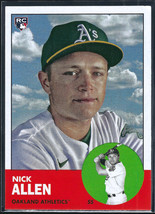 2022 Topps Archives #31 Nick Allen Oakland Athletics Rookie Card - £1.52 GBP