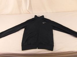 Adult Women&#39;s Nike Blue White Full Zipper Track Jacket Workout Athletic ... - $19.66