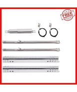 Durable 2-Pack Charbroil Replacement Burners &amp; Heat Plates - Fits Popula... - $49.57 CAD