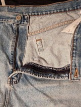 Members Mark Mens Denim Blue Jean Shorts Vintage Size 42 Vintage Rugged 5 Pocket - £19.97 GBP
