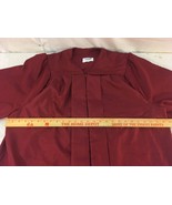 Jostens Maroon Graduation Gown Costume Choir Robe Polyester 5&#39;10&quot;-6&#39;0&quot; - £10.69 GBP