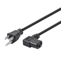 Monoprice 7679 RIGHT ANGLE POWER CORD CABLE 3FT - $499.30 MXN
