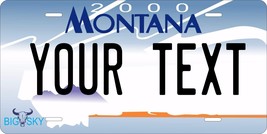 Montana 2000-5 License Plate Personalized Custom Auto Bike Motorcycle Moped tag - £8.78 GBP+