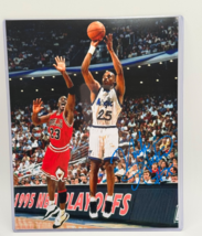 Nick Anderson Signed 8x10 Michael Jordan Illinois Orlando Magic Photo - $24.74