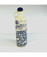 Vintage Vienna Avstria Blue Mini Jug Bottle Porcelain 7ML Wine Beer Village - £39.30 GBP