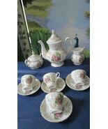 Arnart Japan Royal Vienna Design Fragonard Coffee Set 11pcs [83B] - €106,17 EUR