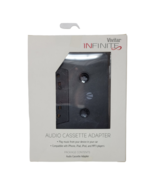 Black Vivitar Infinite Audio Cassette Wired Adapter - New - £3.87 GBP