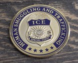 ICE Immigration &amp; Customs Enforcemet Human Smuggling Trafficking Challen... - $48.50