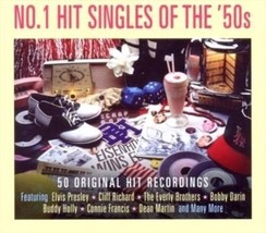 Various Artists : No. 1 Hit Singles of the &#39;50s CD 2 discs (2011) Pre-Owned - £11.97 GBP