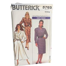 Butterick Misses Dress Sewing Pattern Sz 14-18 5765 - £11.62 GBP