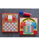 Vintage Bingo Gambling Punchboards &quot;Getzum Smokes&quot; &amp; &quot;Grand Award&quot; - $3,645.33 MXN
