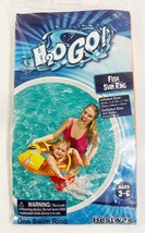 Bestway H2O GO Inflatable Orange Fish Swim Ring Float Age 3-6 NEW SEALED - $9.85
