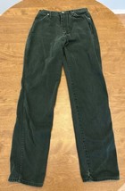 Wrangler Jeans Womens 11 Green Bare Back Wedgie Rodeo High Rise Y2K 24×3... - $61.08