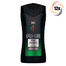 12x Bottles AXE Africa Squeezed Mandarin &amp; Sandalwood Scent Body Wash | 400ml | - £59.41 GBP