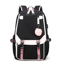 OKKID children school bags for girls kids book bag cute pink backpack girl gift  - £178.38 GBP