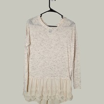 Rue21 Womens Shirt Medium White Long Sleeve - $14.96