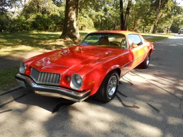 1976 Chevrolet Camaro lft qtr red | 24x36 inch poster | classic car - $24.30