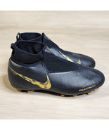 Nike Phantom VSN Elite DF FG/MG Jr Soccer Cleats Black Gold AO3289-077 S... - $121.28 CAD