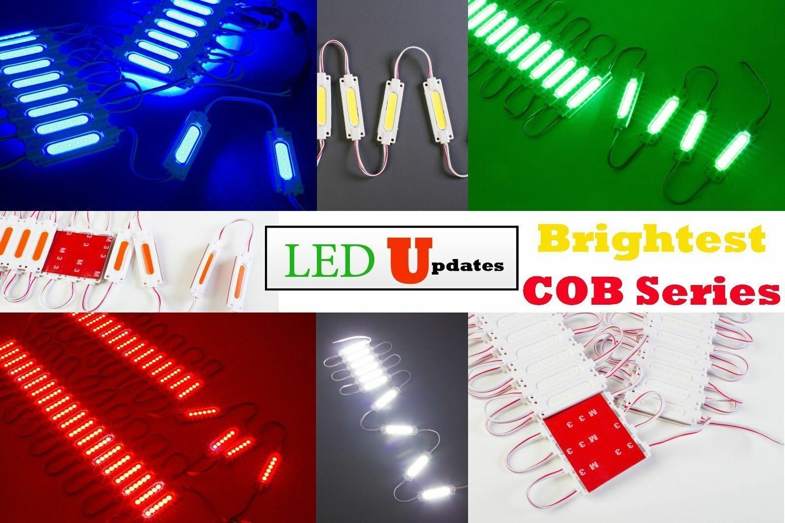 LEDUPDATES STORE FRONT COB LED LIGHT much brighter than 5050 2835 5630 5730
