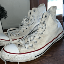 DS Vintage 80s 90s Converse Chuck Taylor USA Made High Top Sneakers Shoe... - £36.90 GBP
