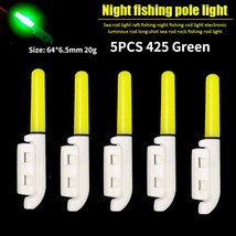 5/10PCS Plastic Fishing Electronic Rod  Stick Light LED Without Battery Removabl - £53.29 GBP