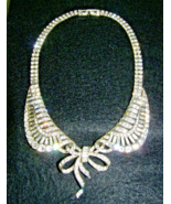 VINTAGE MARCEL BOUCHER 1940’s-50’s RHINESTONE CHOCKER NECKLACE, PETER PA... - $7,744.96 MXN