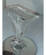 Signed Waterford Brilliant Cut Crystal Clarion Collection Vase 6&quot; Flare ... - £335.78 GBP