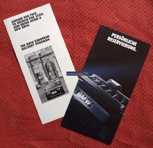 1990 BMW 520i/525i &amp; EUROPEAN DELIVERY LOT OF 2 COLOR SALES BROCHURES - ... - $11.29