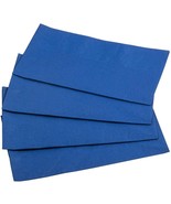125-Pack Navy Blue Paper Dinner Napkins 15&quot; x 17&quot;, Thick 2-ply, Folded - $303.91 MXN