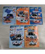Hot Wheels Silver Series Tooned Gulf - Complete Set of 5 - New, Good Cards - $41.31 CAD