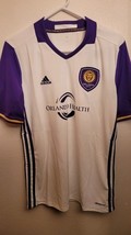 Adidas Youth MLS Jersey Orlando City Soccer Club Team White Size XL - $9.89