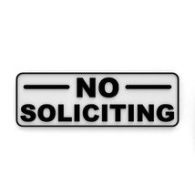 Sign | No Soliciting - $8.00