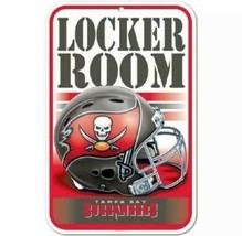 Tampa Bay Buccaneers 11&quot; by 17&quot; Locker room Sign - NFL - £12.39 GBP
