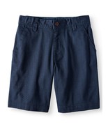 Wonder Nation Boys Flat Front Shorts Size 8 Blue School Uniform Approved... - £11.34 GBP