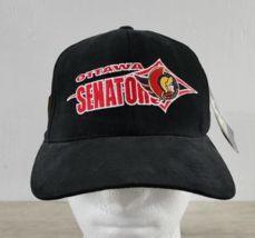 Vintage 90&#39;S Starter Center Ice Ottawa Senators NHL HAT Hook &amp; Loop Stra... - £38.03 GBP