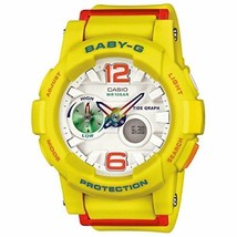 Casio Baby-G G-lide Beach Fashion Series White Dial Ladies Watch BGA180-9B - £91.00 GBP