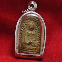 THAI BUDDHISM ANTIQUE BUDDHA PHRA LUE LAMPOON LUCKY SUCCESS AMULET RARE ... - £58.80 GBP