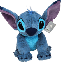16&quot; Disney Store Blue Stitch Stuffed Animal Plush Toy W/ Paper Tag - £29.57 GBP
