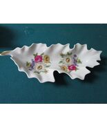 Vintage Ceramic flower bouquet Old Nuremberg Bavaria Germany Leaf Dish 1... - €46,41 EUR