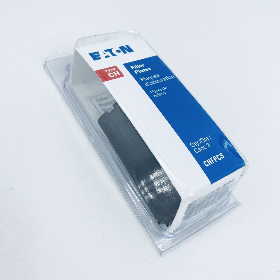 EATON Cutler-Hammer CH Filler Plates 3/pk (CHFPCS) - NEW - $3.97
