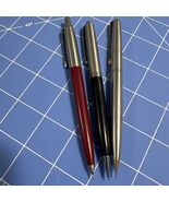 parker mechanical pencil vintage Modern Red Black Stainless - $450.07 MXN