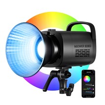 NEEWER LED Video Light Bowens Mount RGB CB60 70W, RGB Full Color 18000 L... - £233.54 GBP