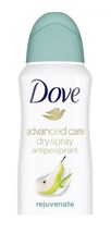 Dove Advanced Care Dry Spray Antiperspirant Deodorant, Rejuvenate, 48 Hr, 3.8 oz - £10.84 GBP