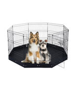VEVOR Dog Playpen, 4 Pcs 24 x 36 in Panels Foldable Metal Pet Exercise Pen - $1,176.94 MXN VEVOR Dog Playpen, 4 Pcs 24 x 36 in Panels Foldable Metal Pet Exercise Pen - $1,176.94 MXN