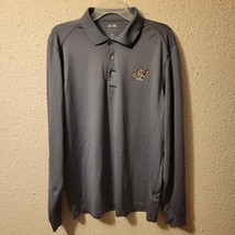 Adidas Puremotion Long sleeve Men&#39;s Golf Green Polo Sport Shirt Size M - $23.60